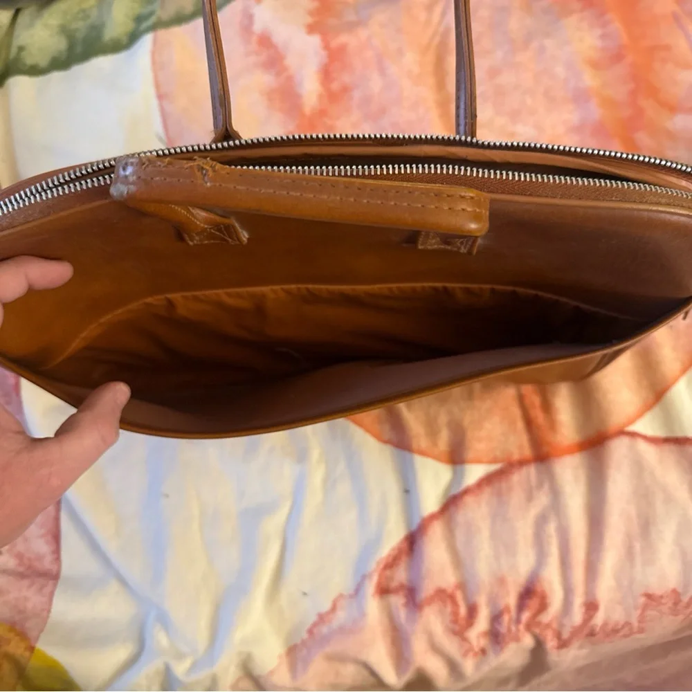 Classic Brown Leather Men's Bag
